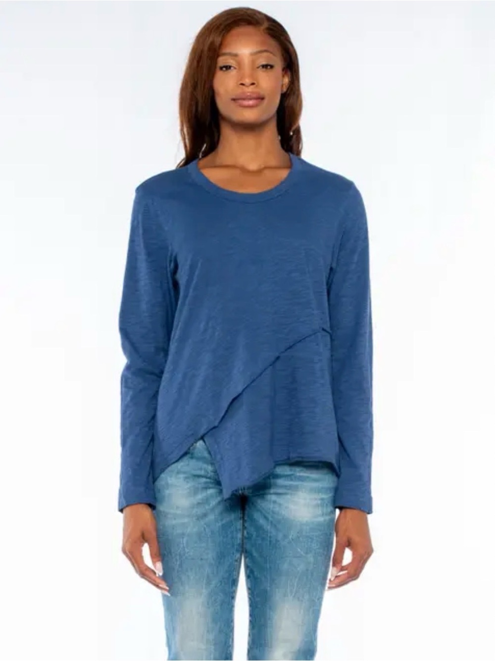 Wilt Light Blue Long Sleeve Pocket Tee - Wilt